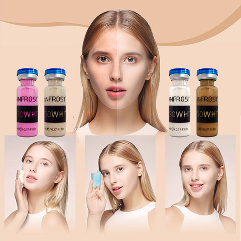 MESO WHITE Brightening BB Serum Kit Semi-Permanent Liquid foundation Natural Nude Make-up