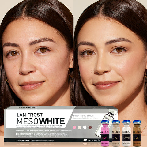 MESO WHITE Brightening BB Serum Kit Semi-Permanent Liquid foundation Natural Nude Make-up