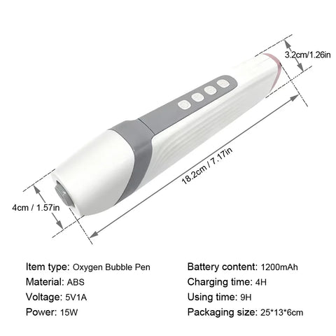 4-IN-1 Oxygem Bubble Meter for wireless operation