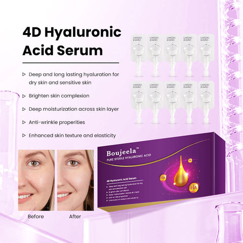 Boujeela Sterile Pure Hyaluronic Acid Daily Serum Ampoules