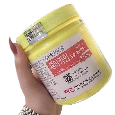 Korea Tattoo Numbing Cream 500g Lidocaine 59.9% 29.9% 15.6%