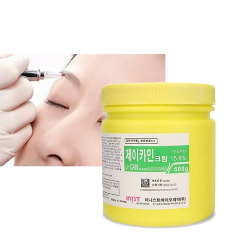 Korea Tattoo Numbing Cream 500g Lidocaine 59.9% 29.9% 15.6%