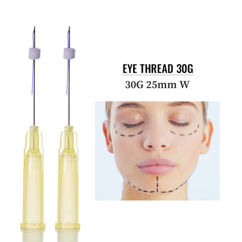 Deenora PDO PCL PLLA Eye Thread for Eye Area 30G W Cannula